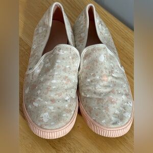 TOMS Clemente slip-ons, natural granite fleck